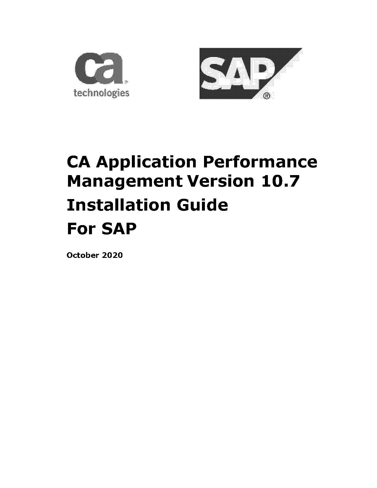 ca application performance management apm