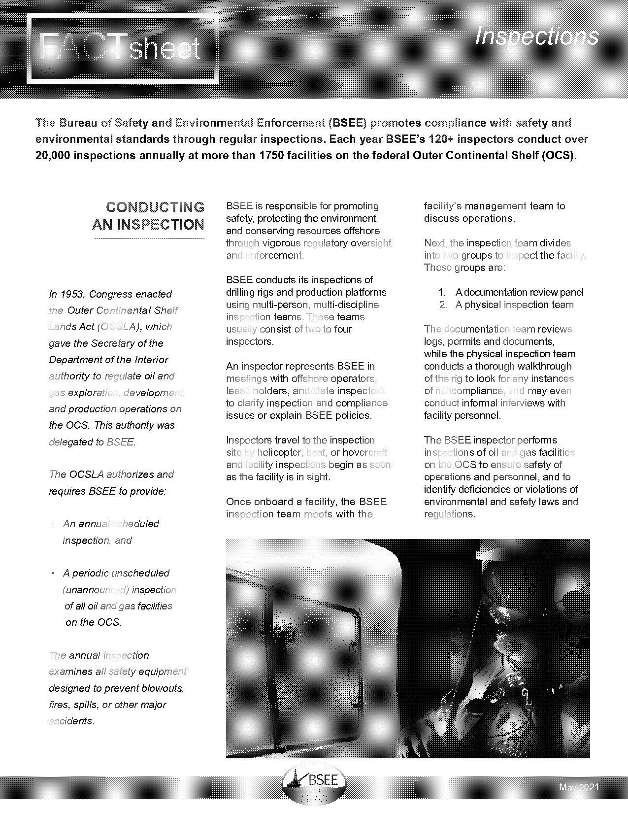 rig safety inspection checklist