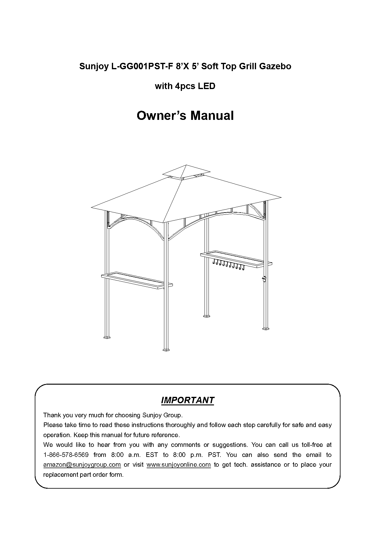 mainstays gazebo assembly instructions