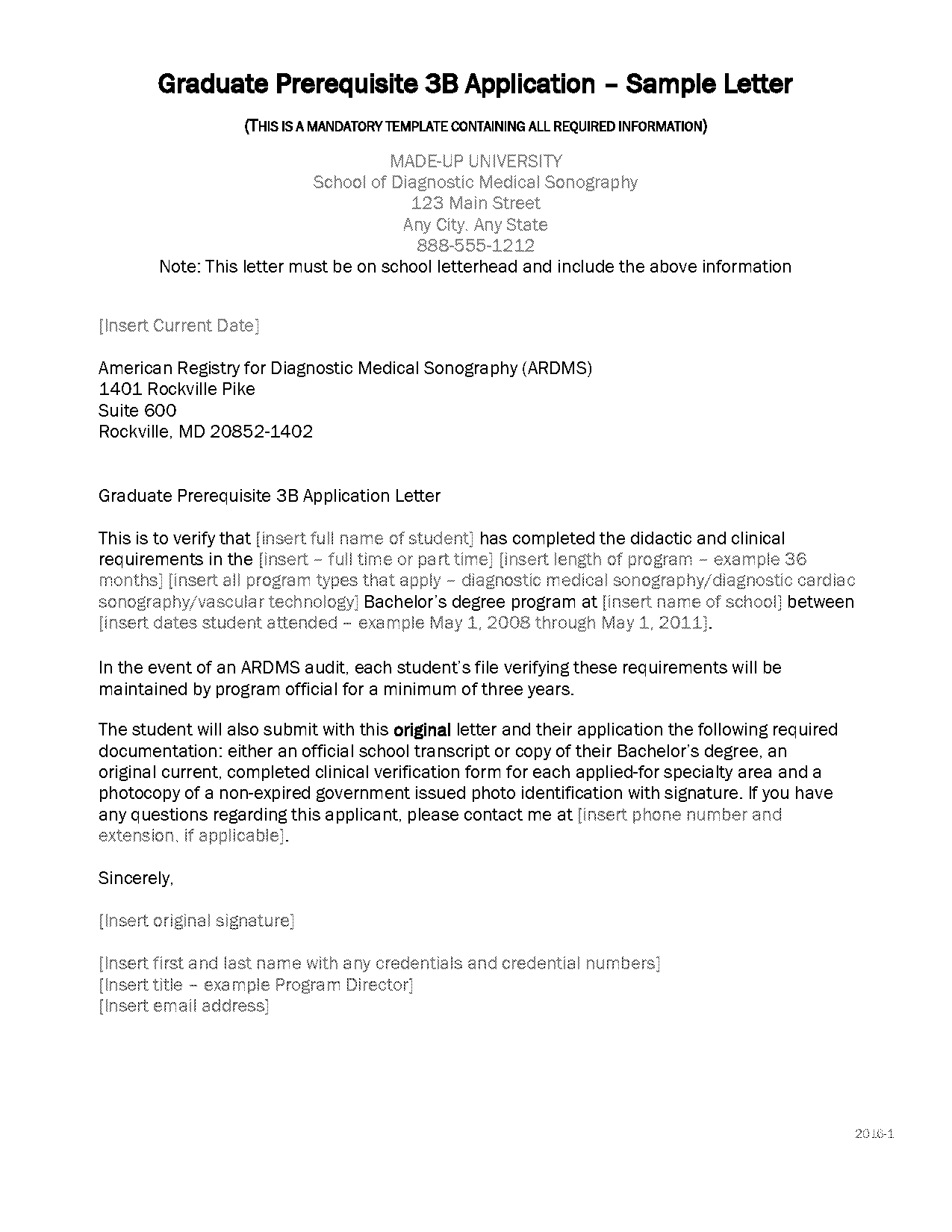 master degree letter application sample