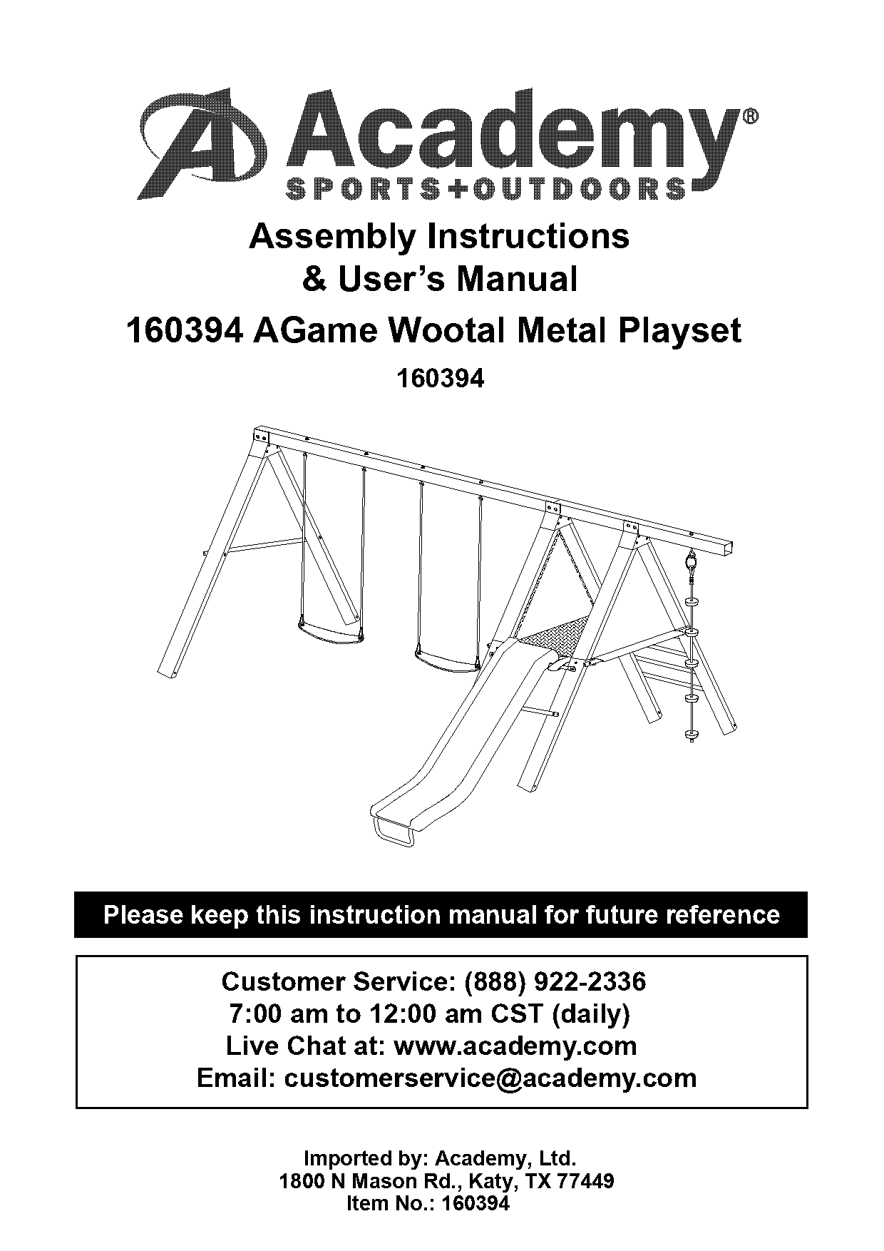 metal swing set assembly instructions