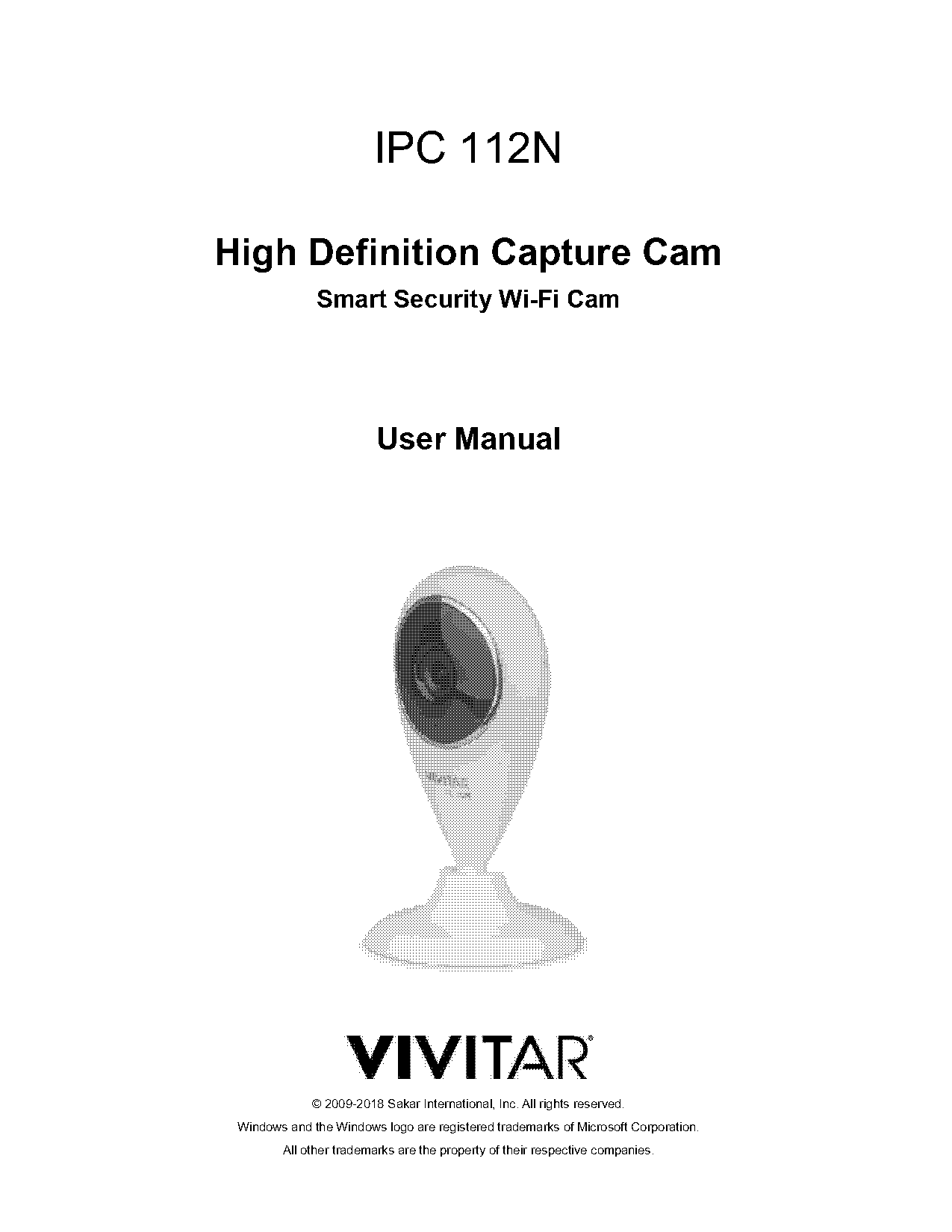 vivitar smart security camera manual