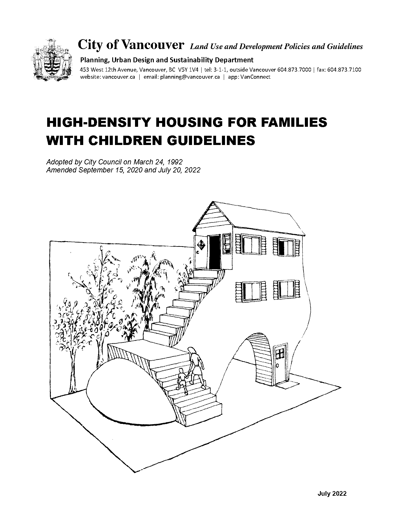 city of vancouver housing application