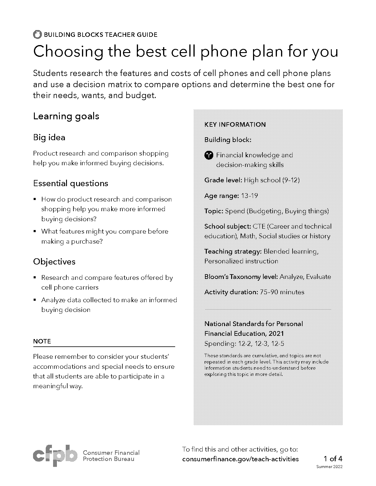 cell phones plans compare