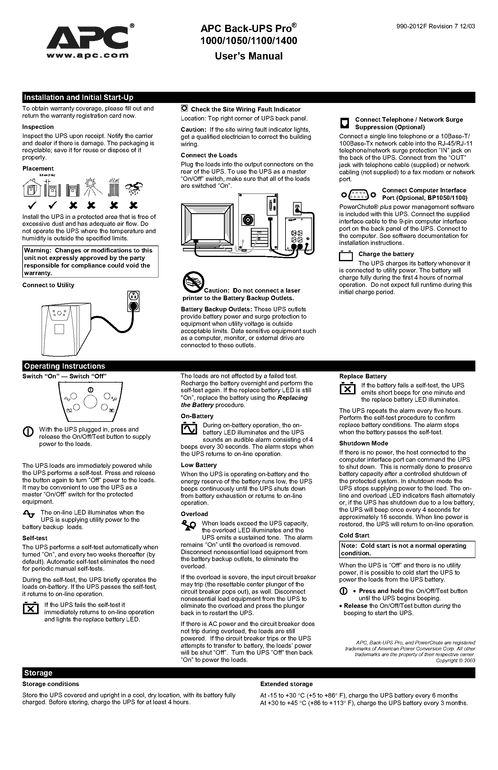 manually install apc ups driver