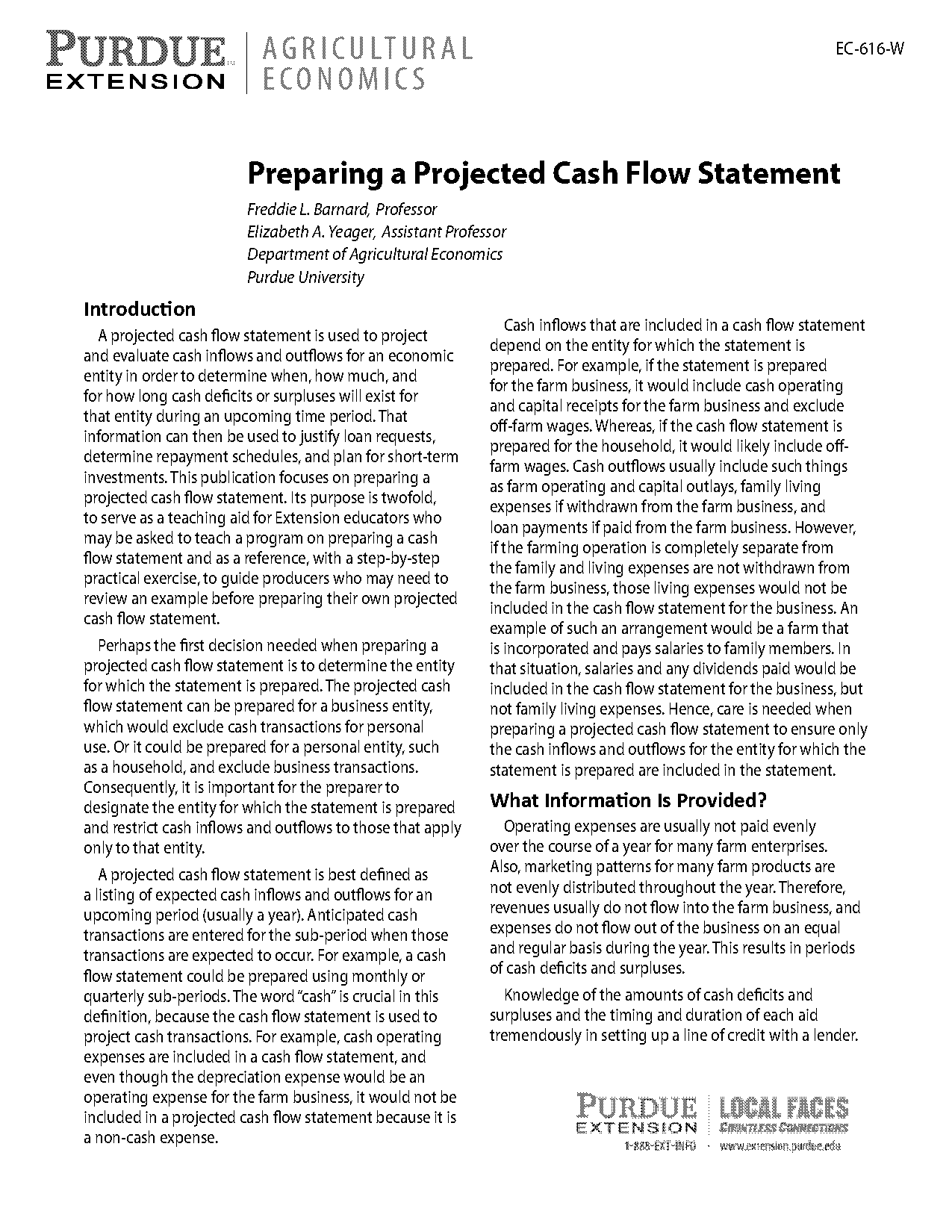 how often should you do a cash flow statement