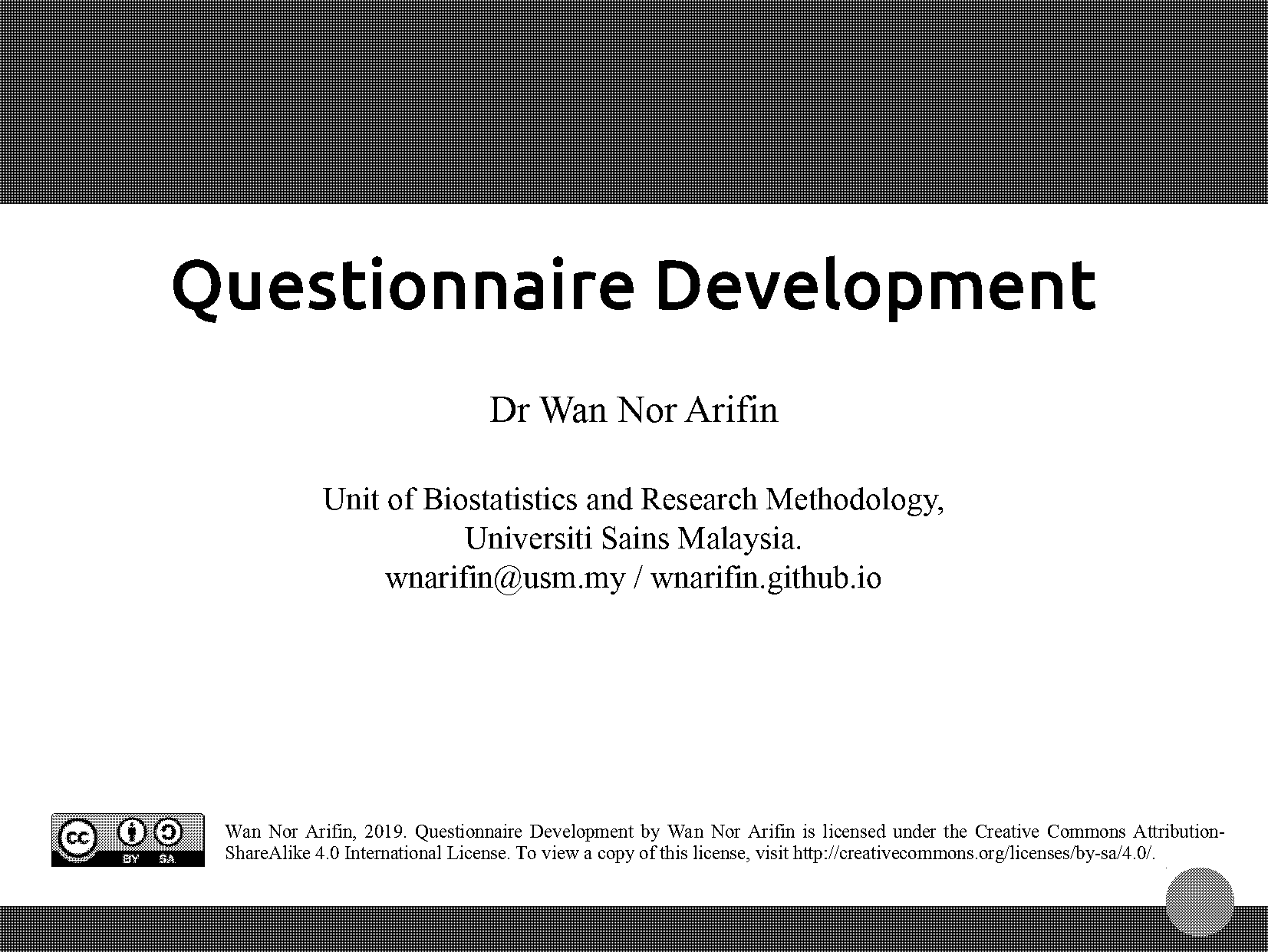 questionnaire development process pdf