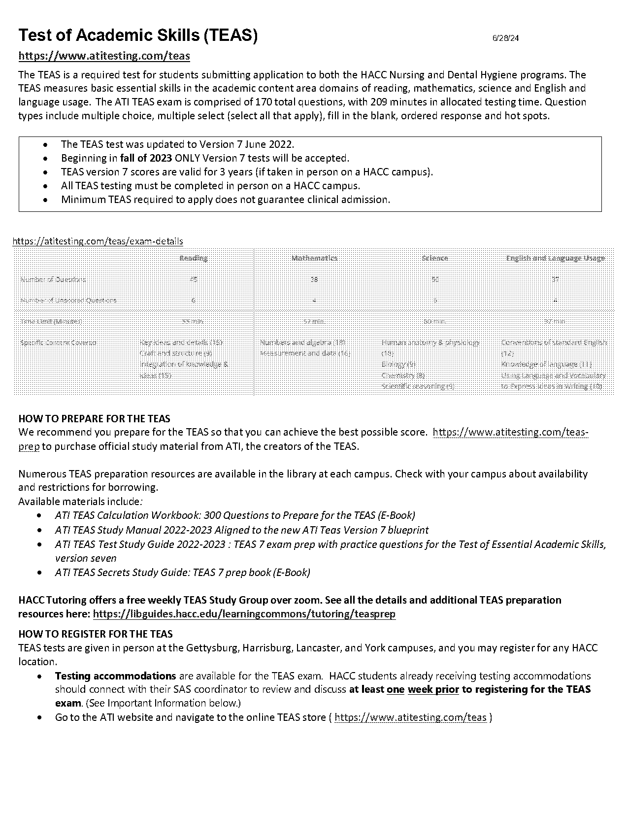 tea exam secrets study guide