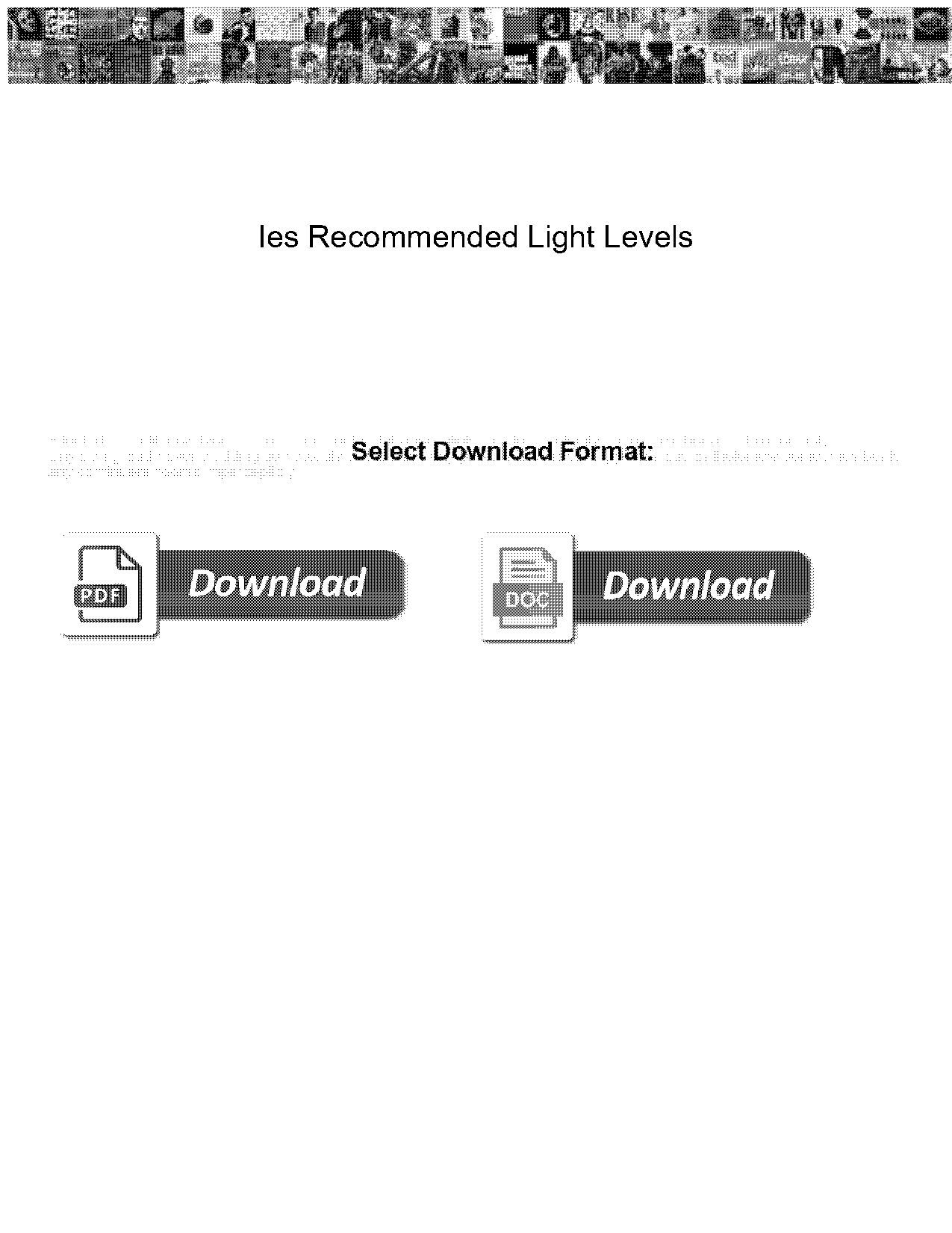 ies recommended footcandle levels office