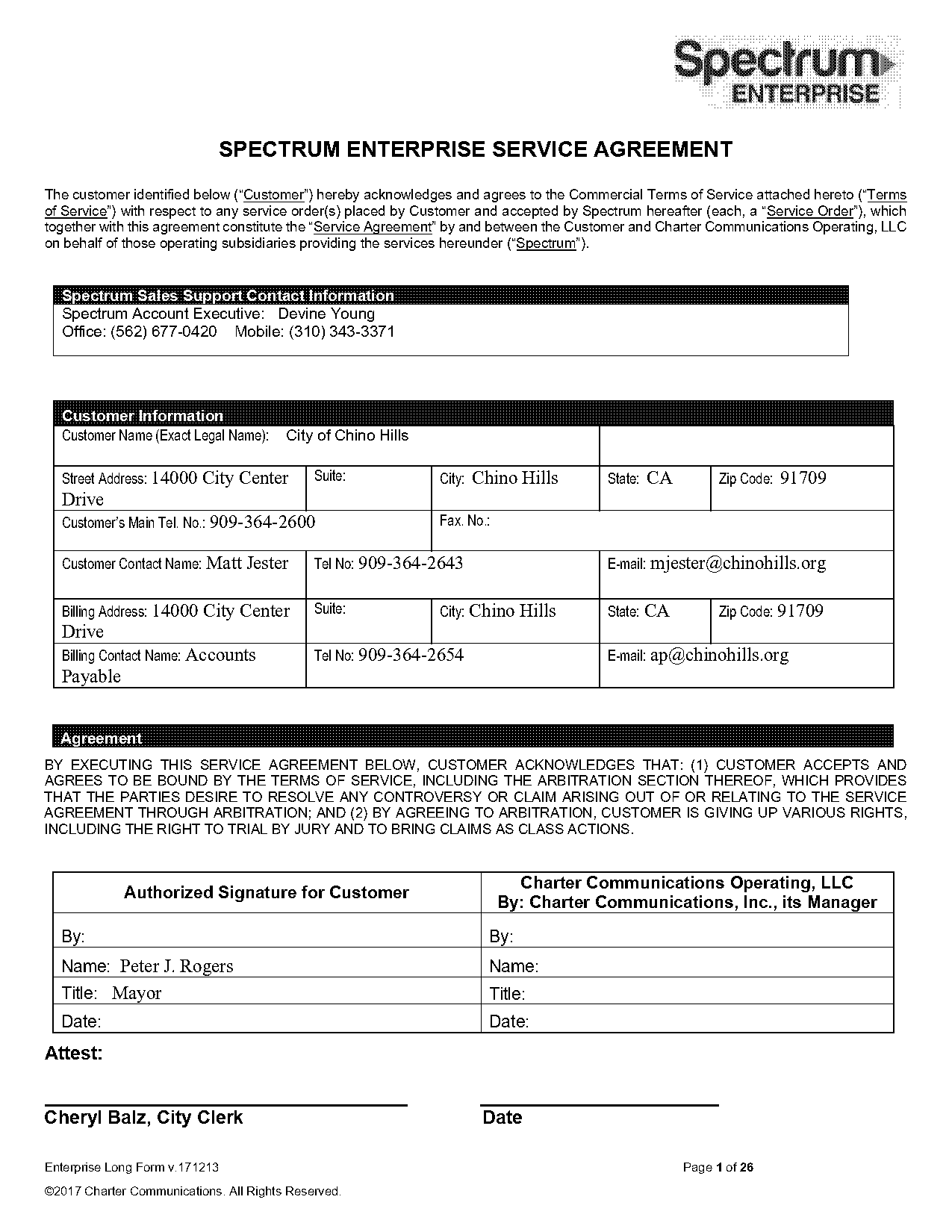 time warner spectrum copyright infringement notice