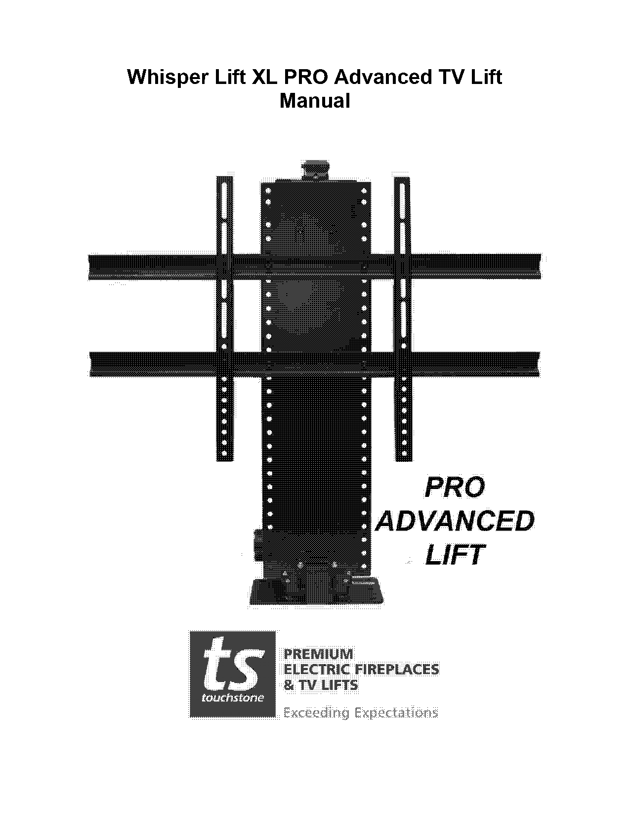 how to make a manual tv lift