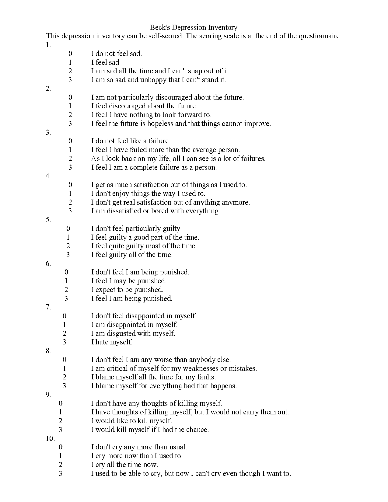 sample wais iv report depression