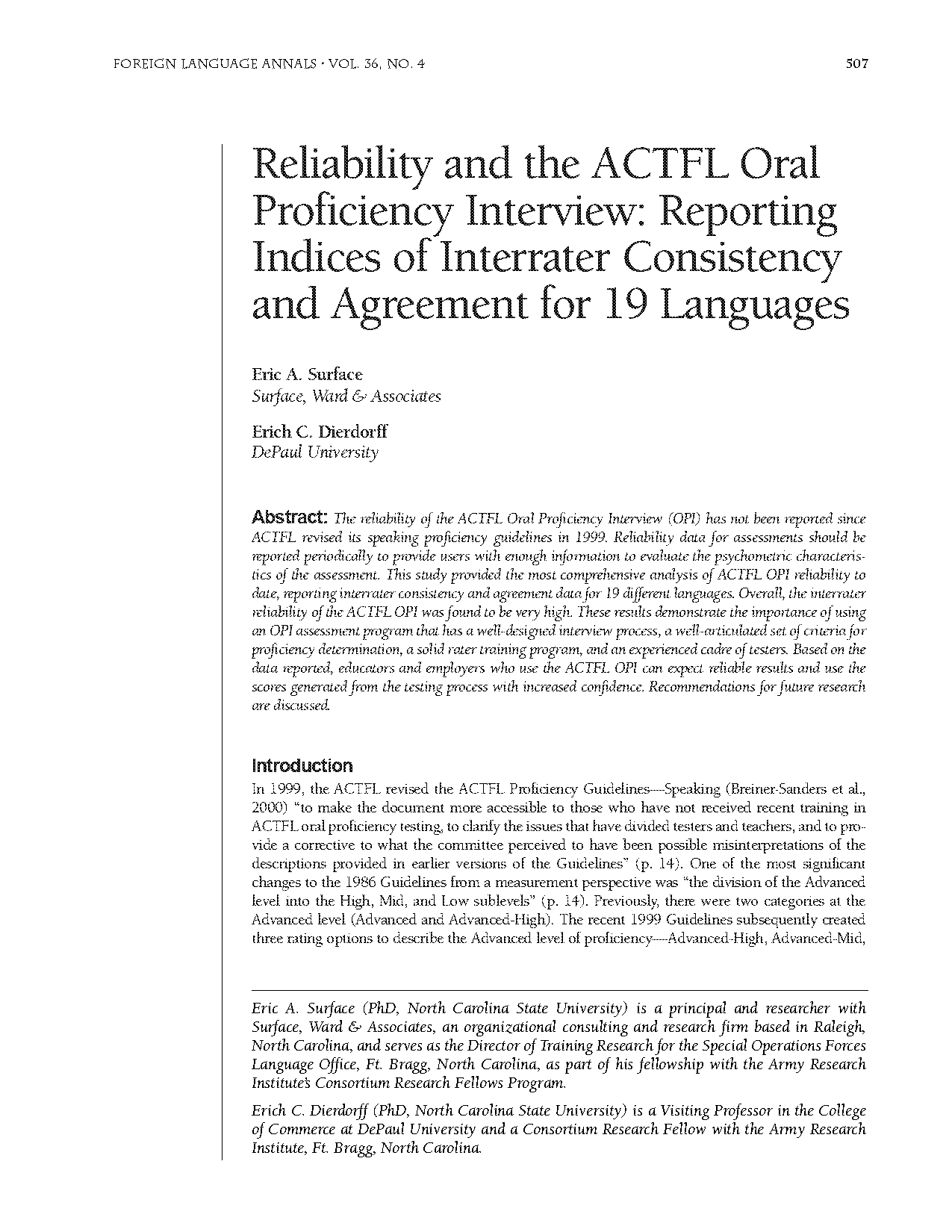 actfl opi testing samples