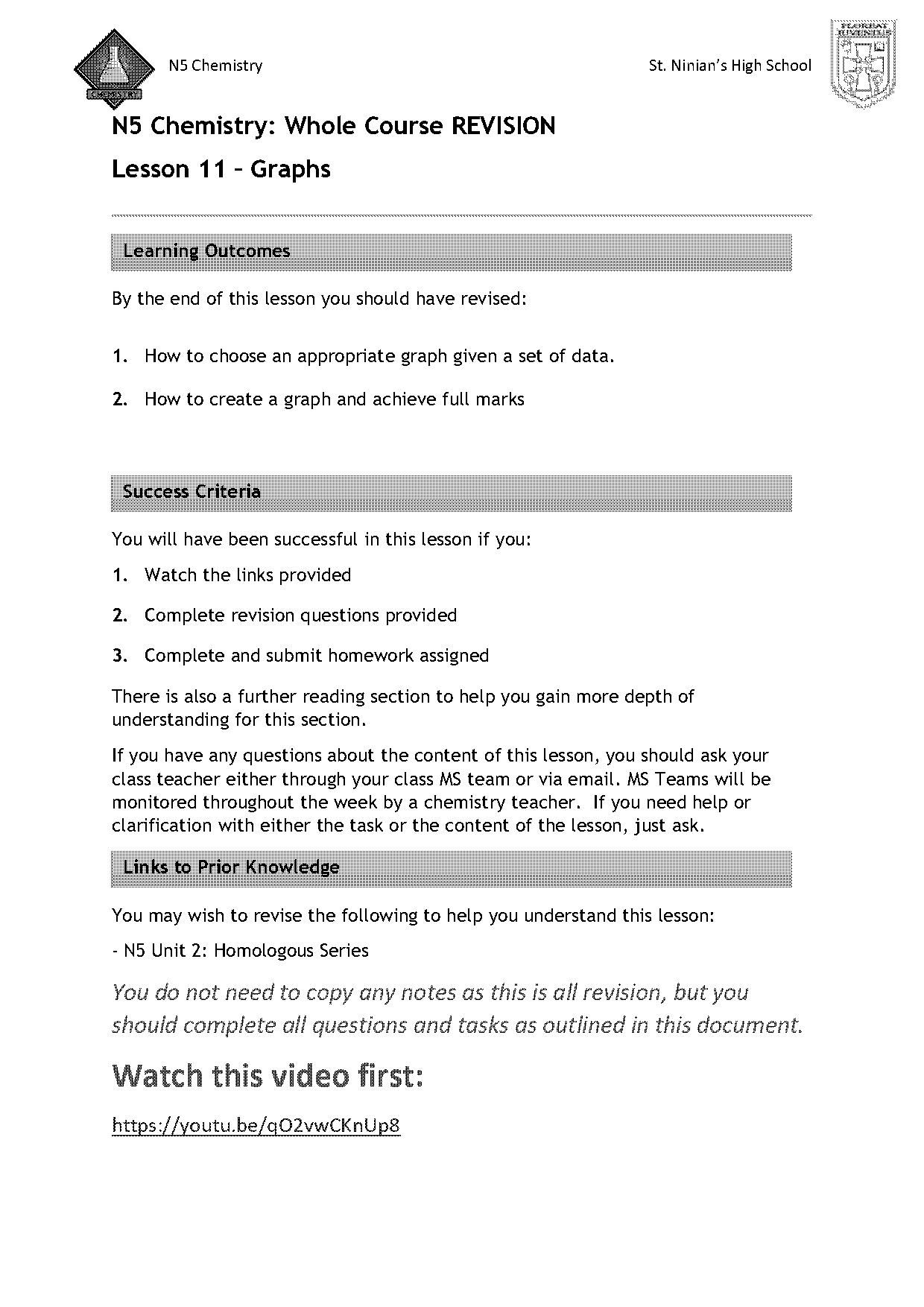 chemistry graphing practice worksheet