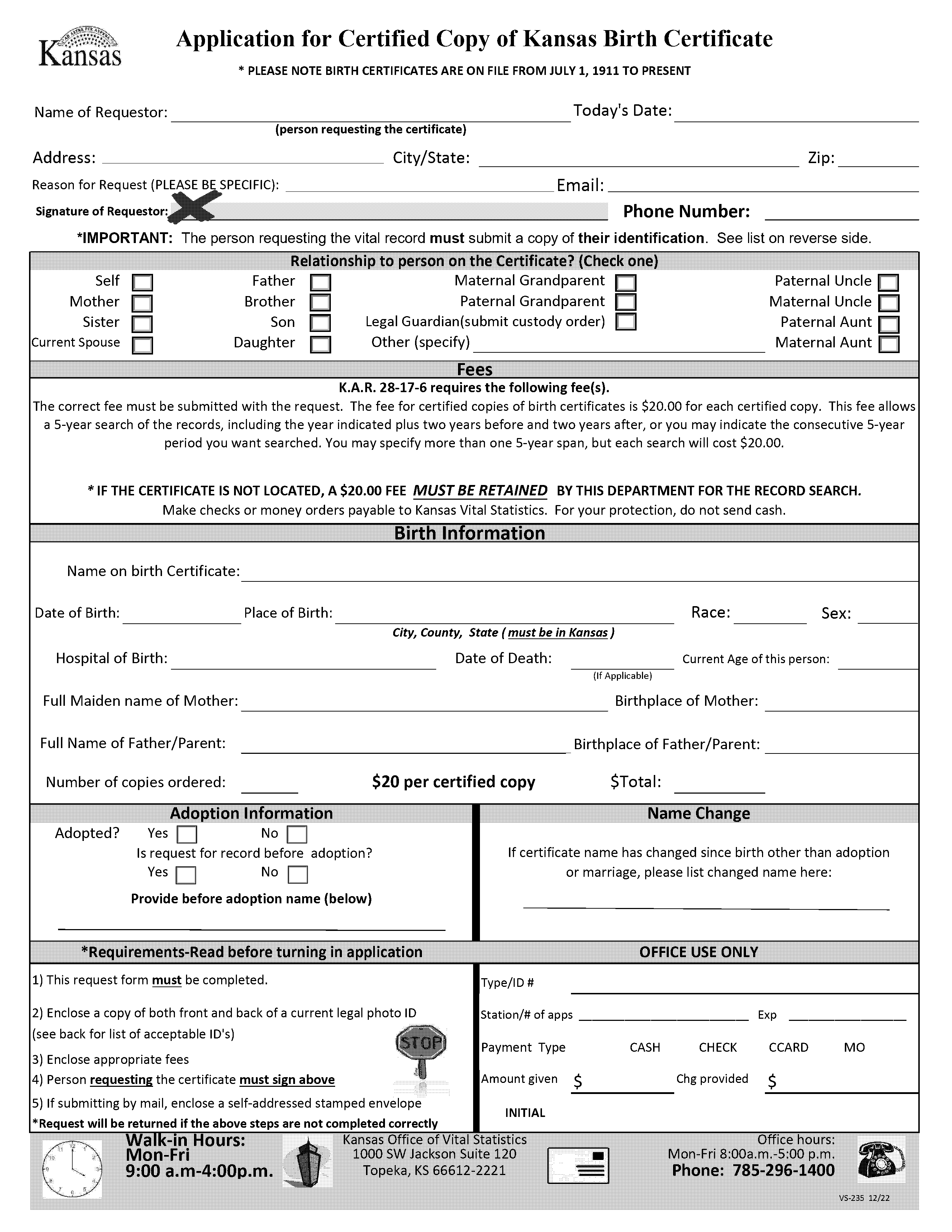 how much replacement birth certificate