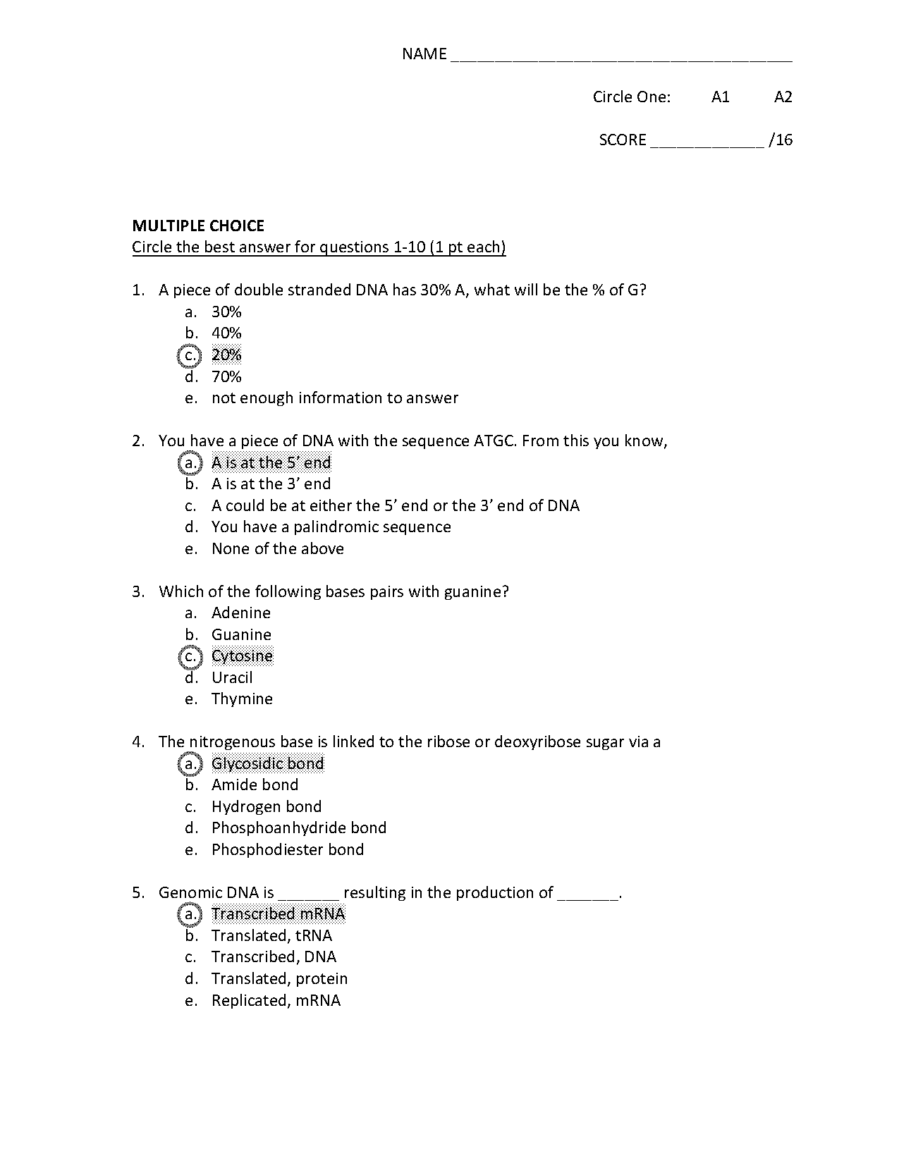 which statement about dna is false the sugar in dna