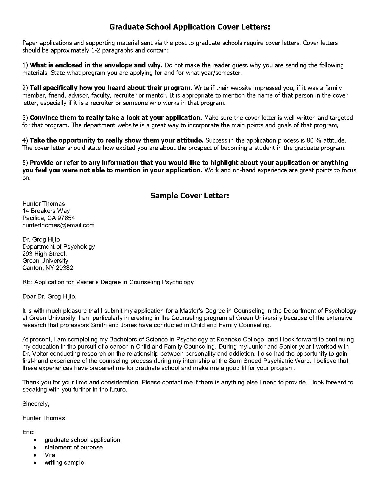 master degree letter application sample