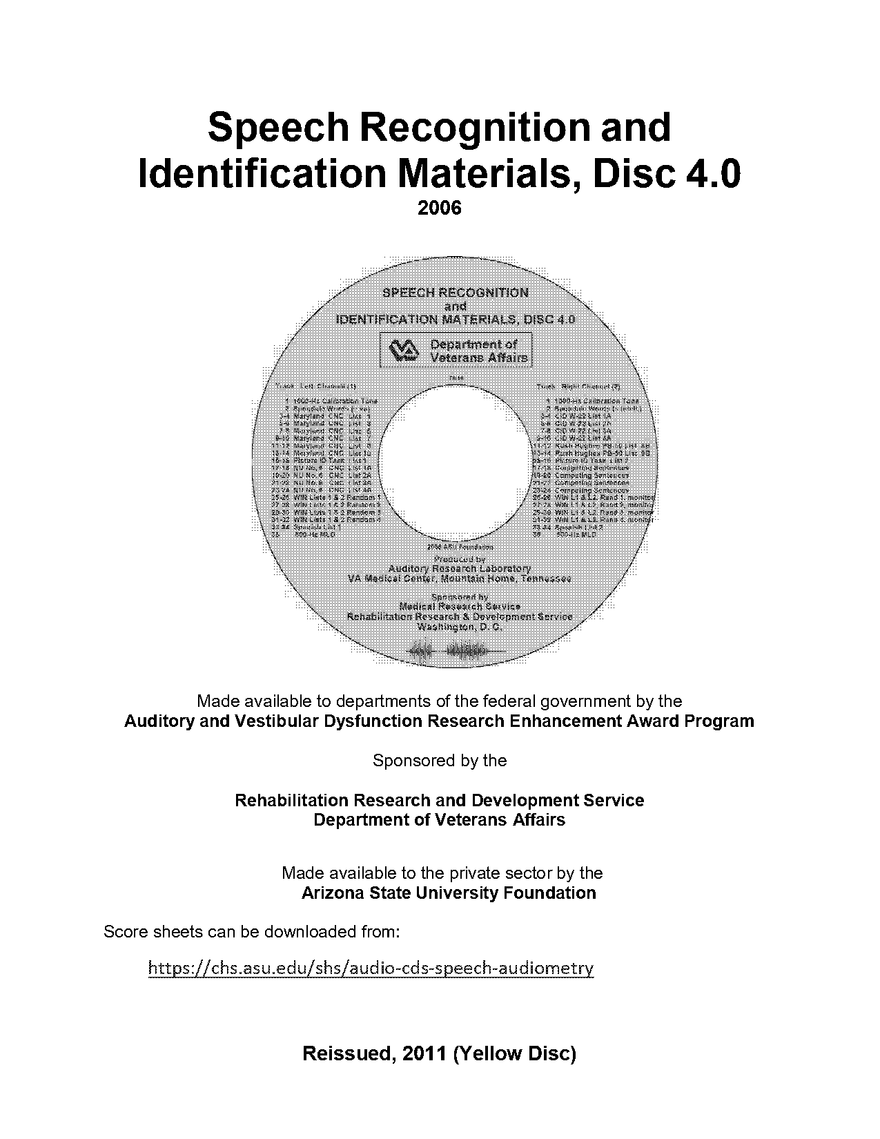 cnc word test reference