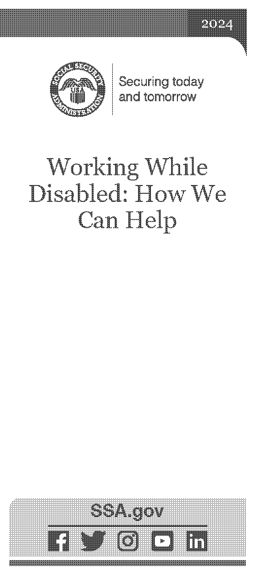 can you receive ssdi while working blind