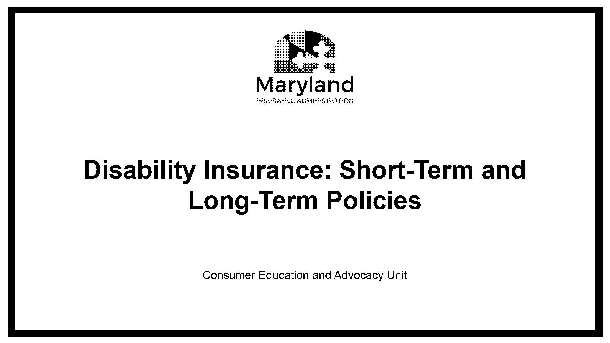 short term and long term insurance