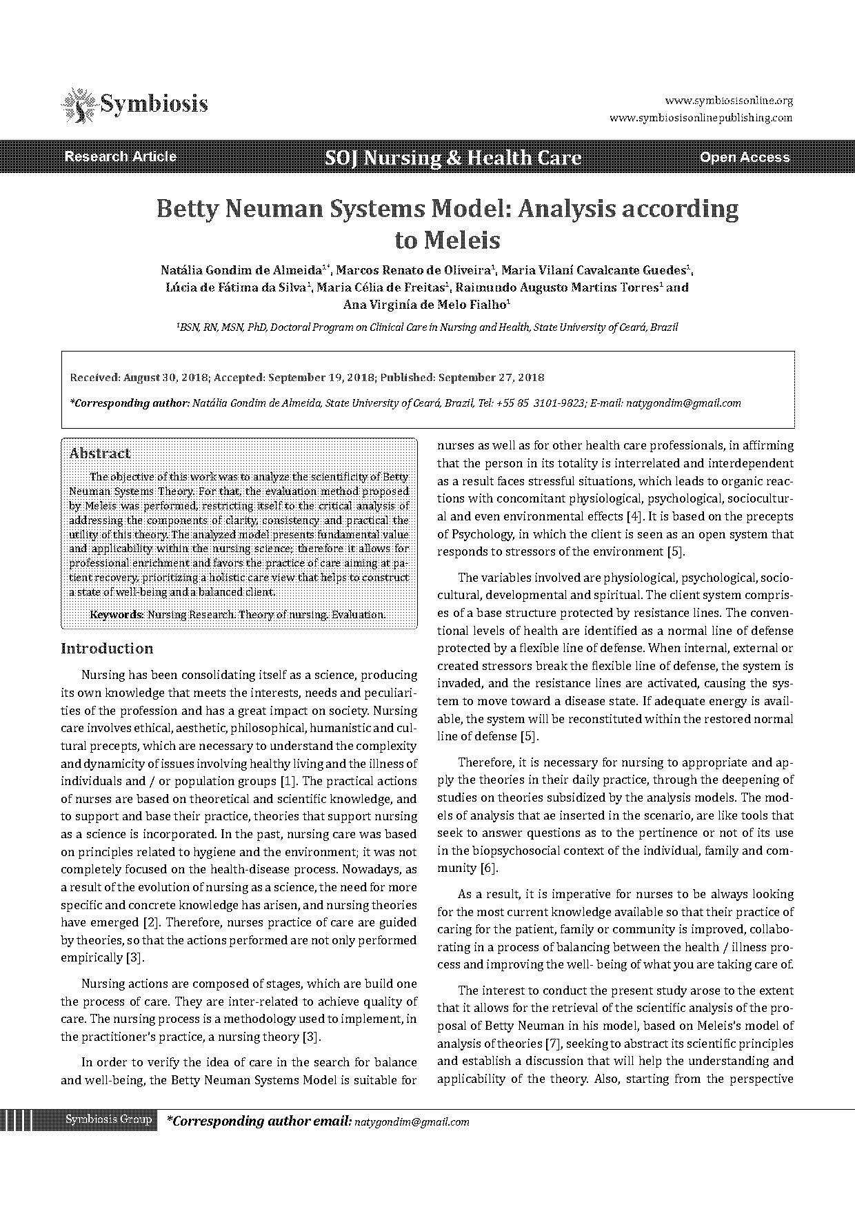 betty neuman system model pdf