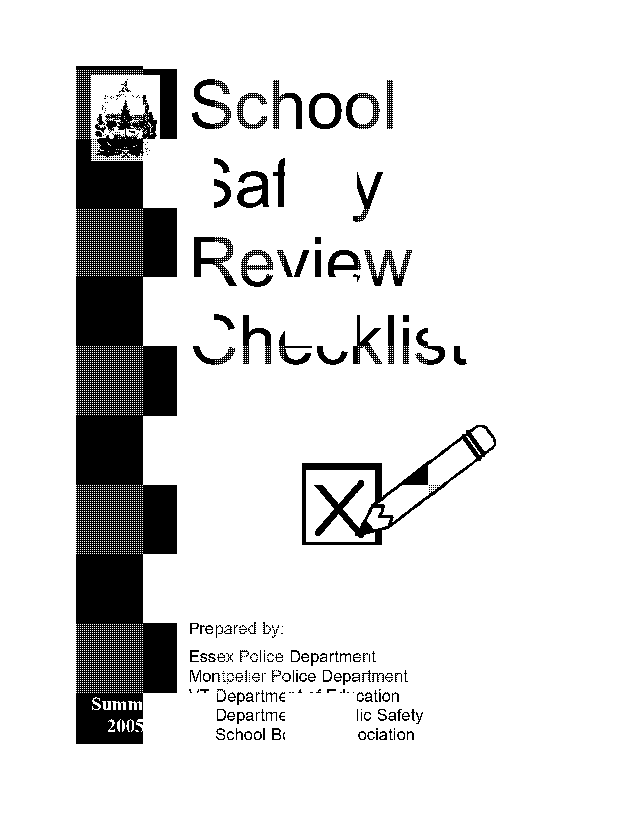 school safety checklist pdf