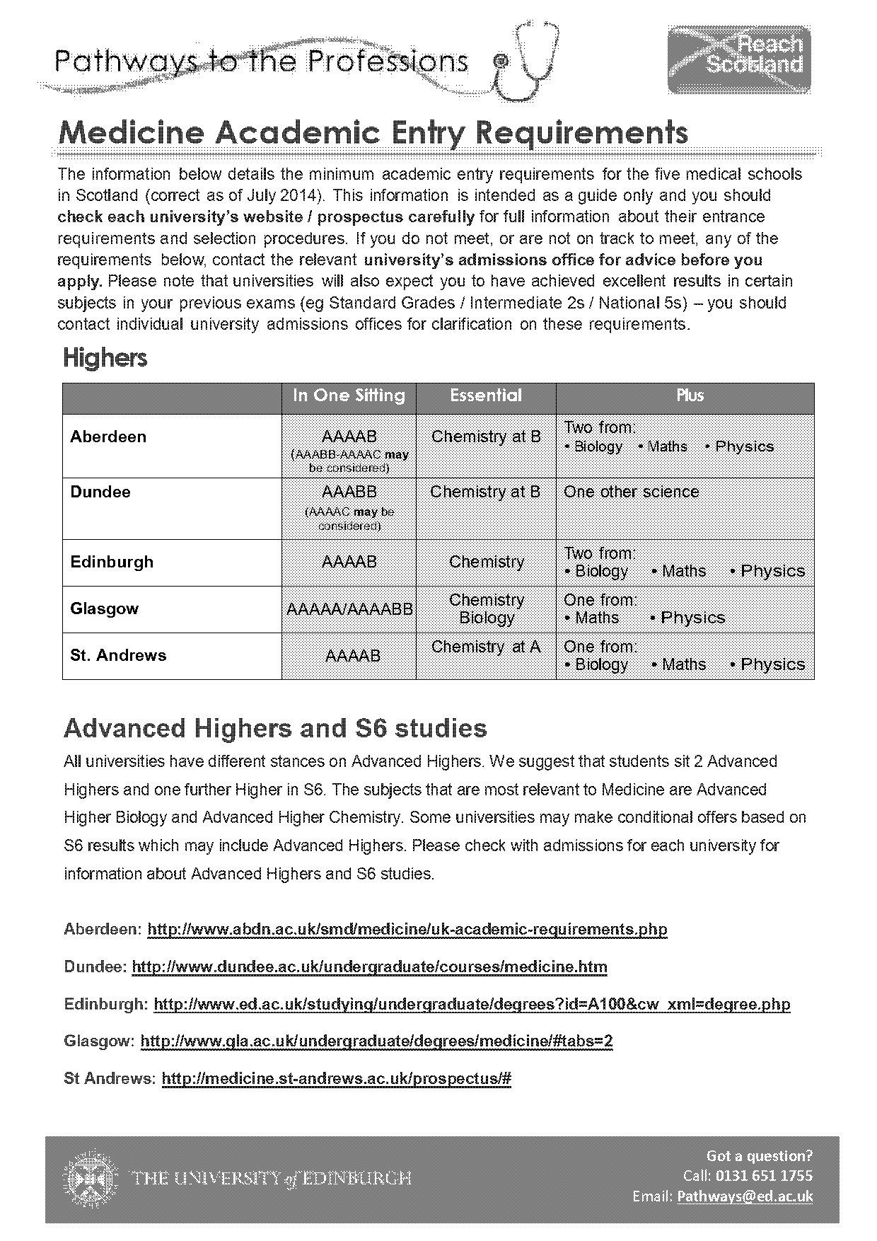 entry requirements into scotland