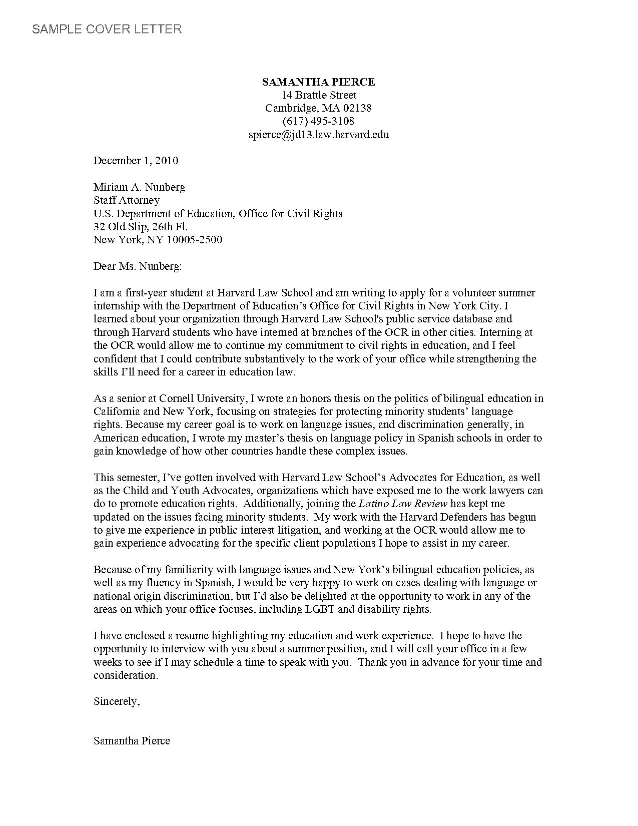 sample thank you letter after interview law enforcement