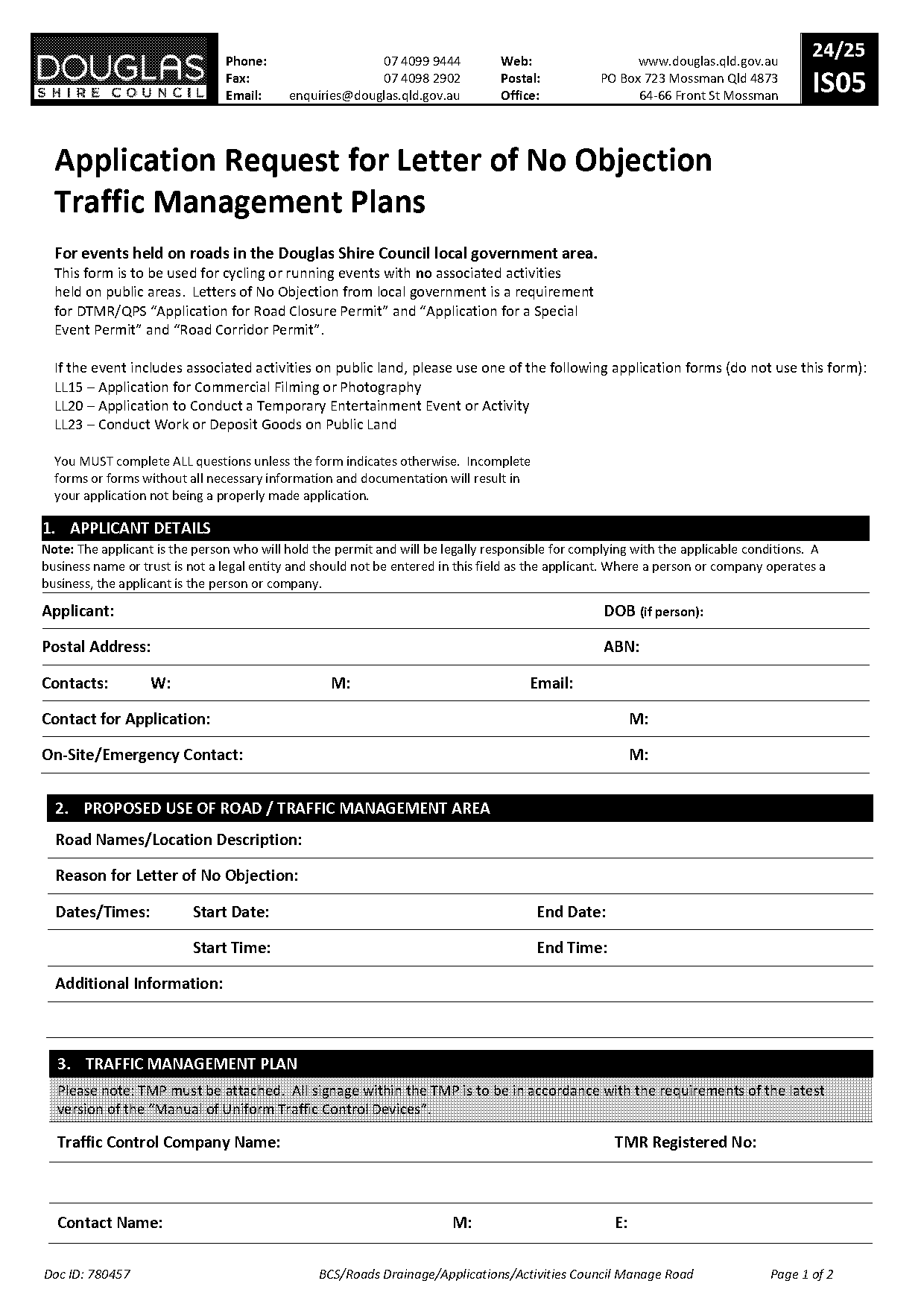 qps application for permit