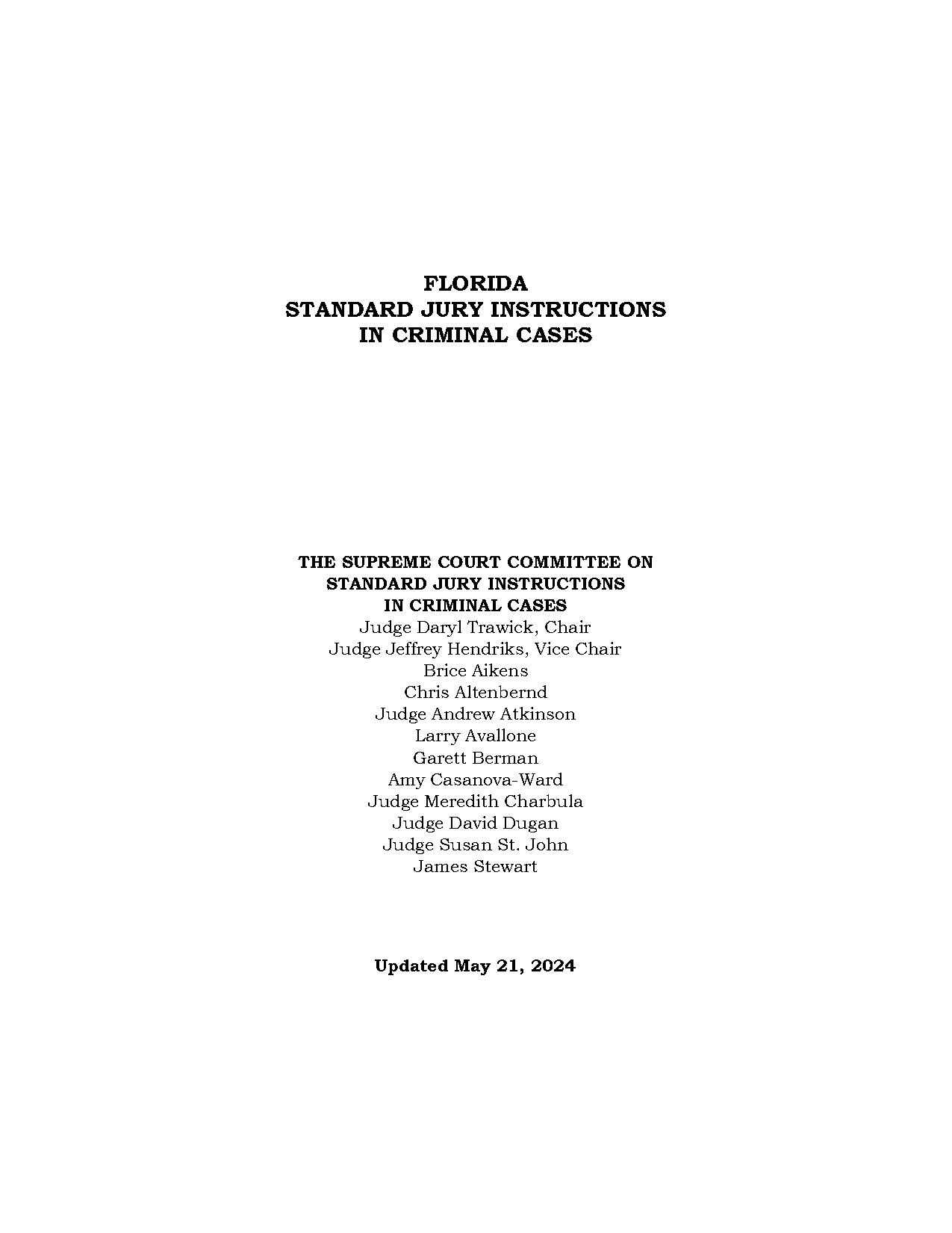 florida standard jury instruction kidnapping