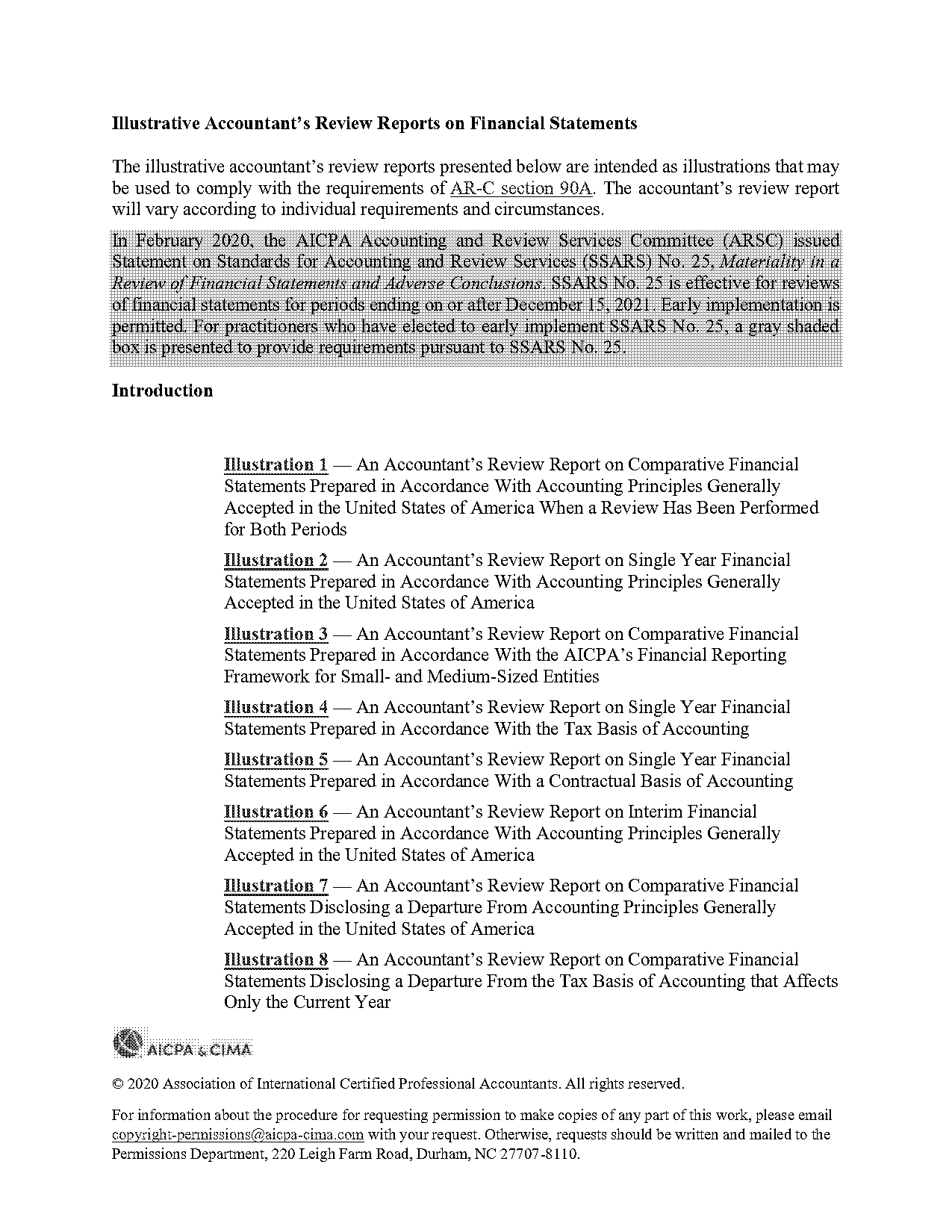 financial statement analysis report format