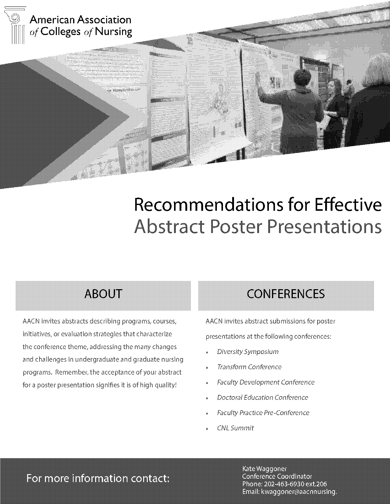 standard conference poster presentation poster size