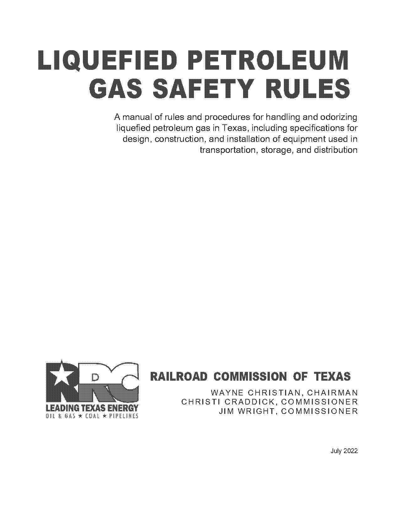 lpg gas safety training manual