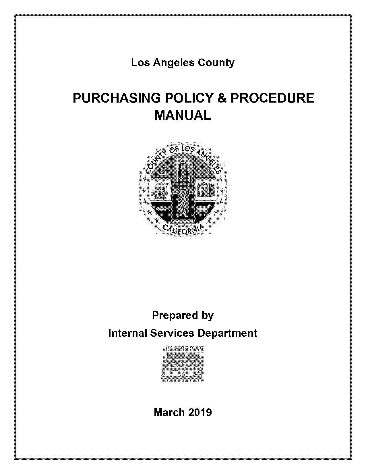 ladot manual of policies and procedures