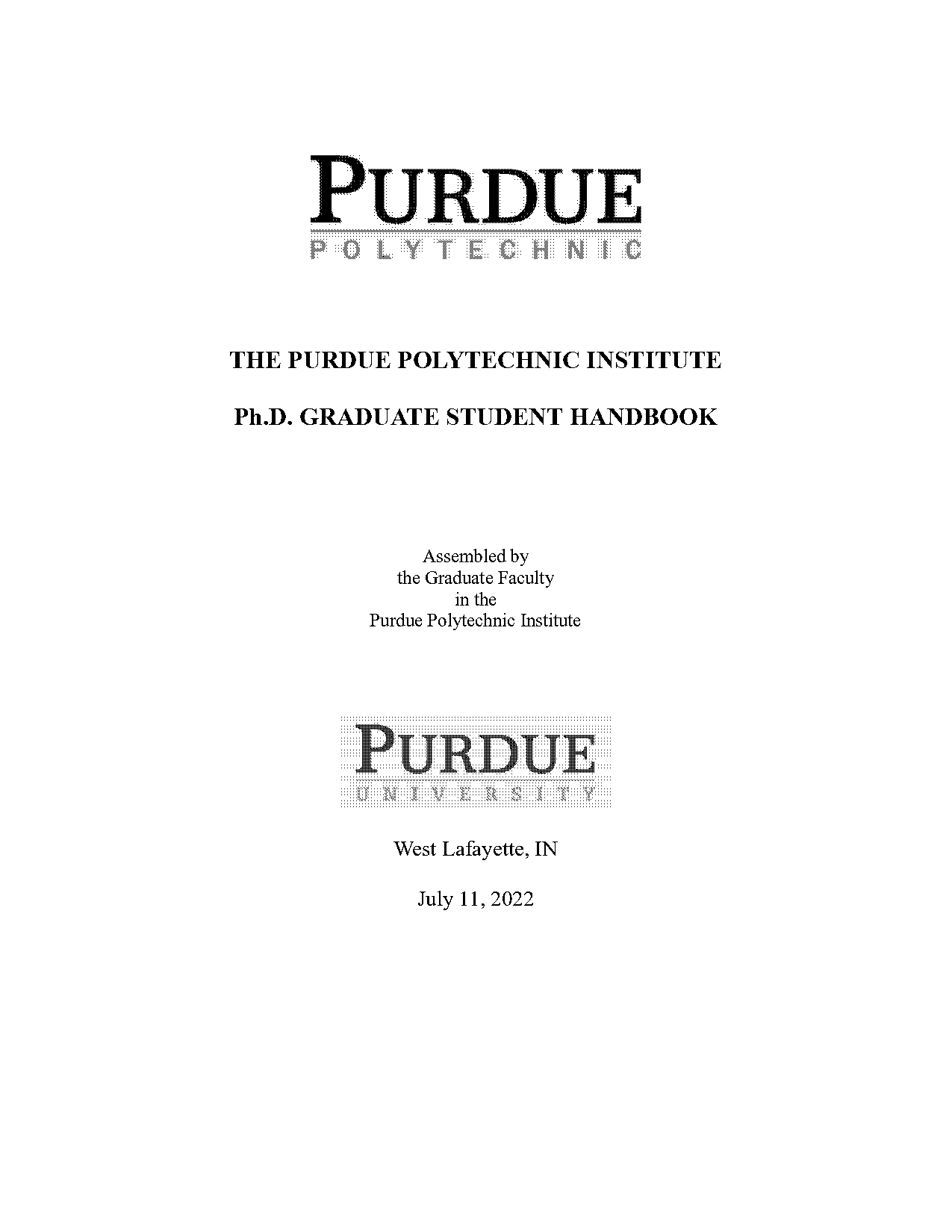 block letter format example purdue